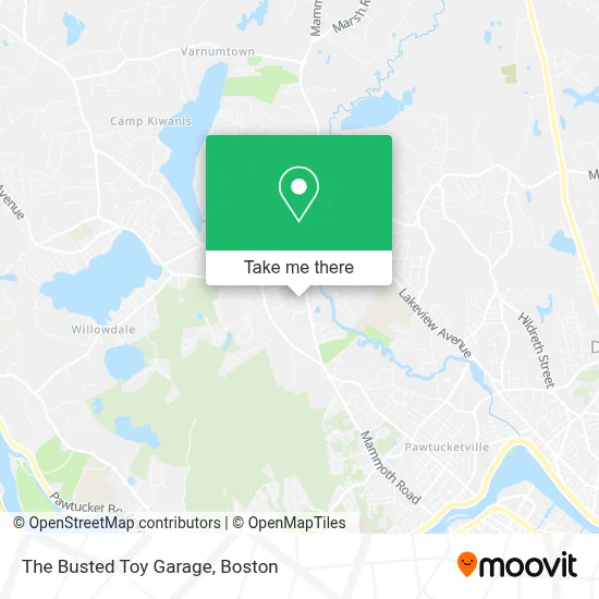 The Busted Toy Garage map