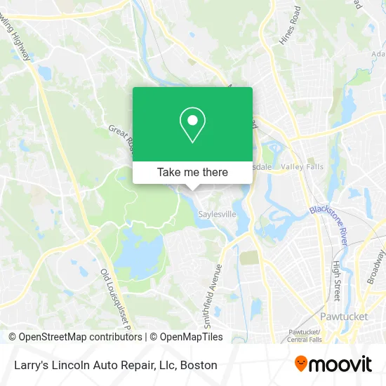 Larry's Lincoln Auto Repair, Llc map