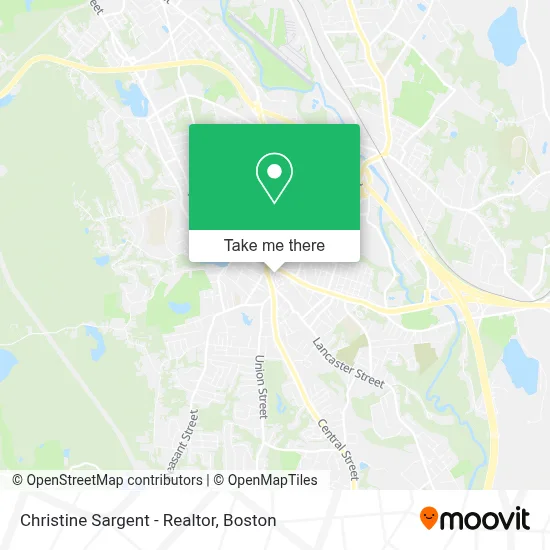 Christine Sargent - Realtor map