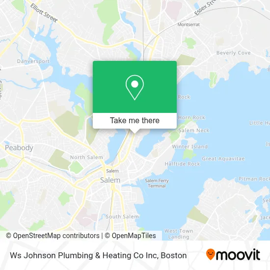 Ws Johnson Plumbing & Heating Co Inc map