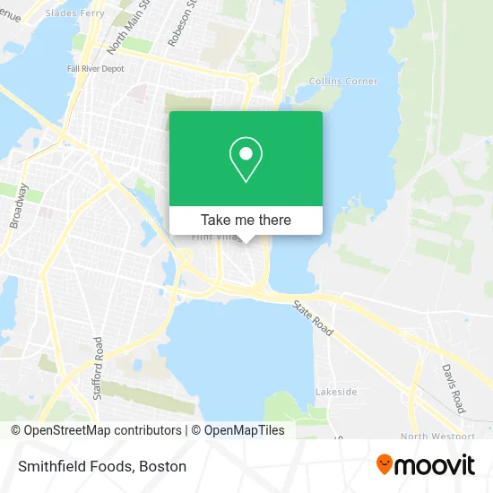 Smithfield Foods map