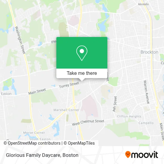 Glorious Family Daycare map