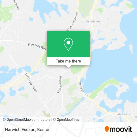 Harwich Escape map