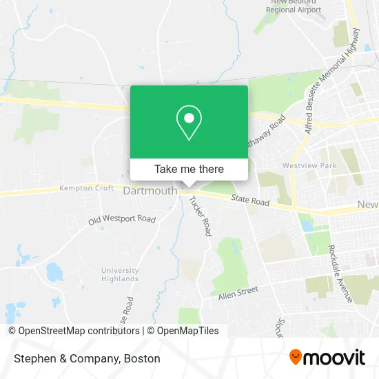 Stephen & Company map