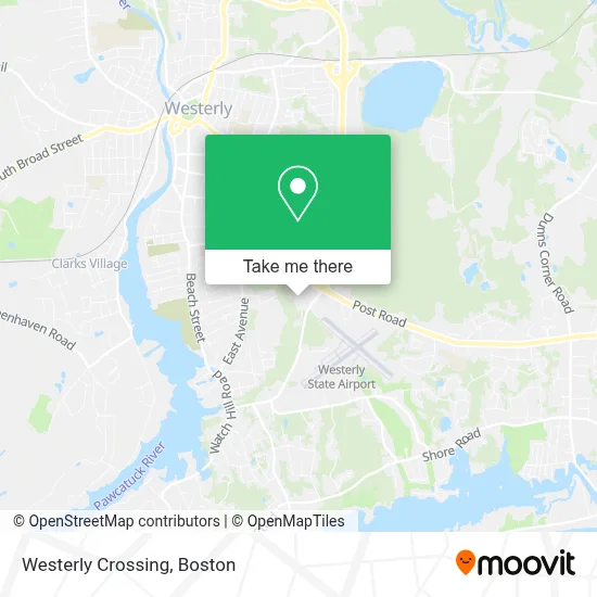 Westerly Crossing map