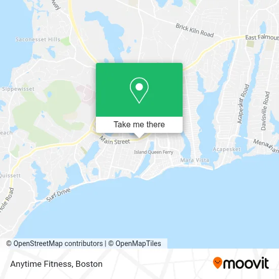 Anytime Fitness map