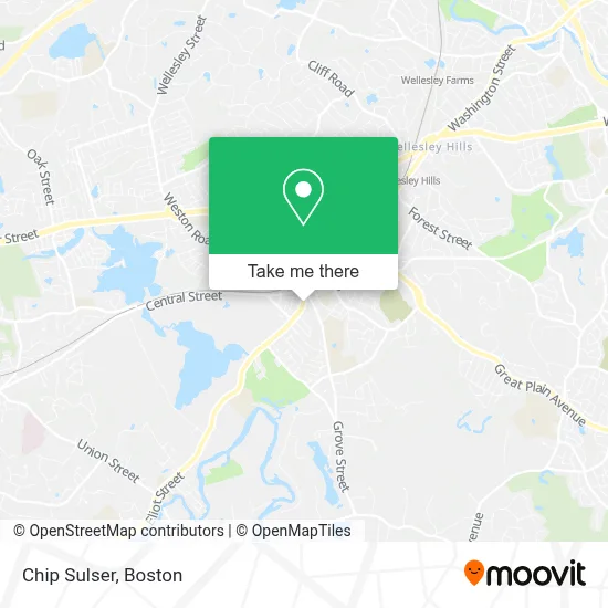 Chip Sulser map