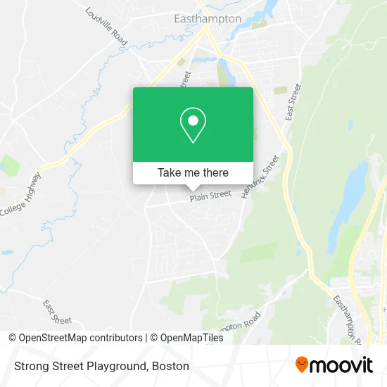 Strong Street Playground map