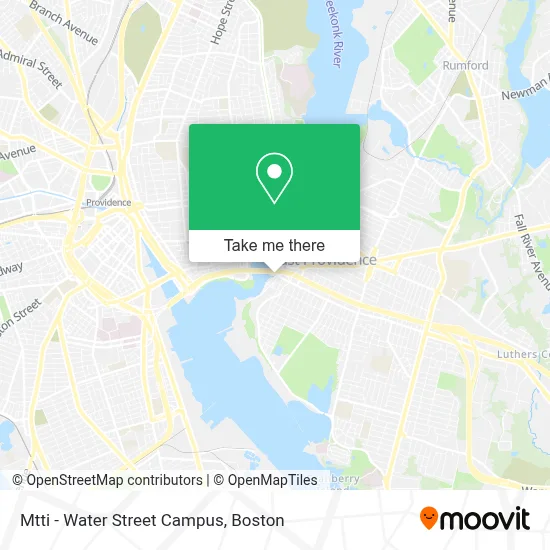 Mtti - Water Street Campus map