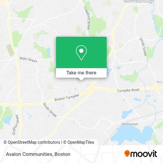 Avalon Communities map