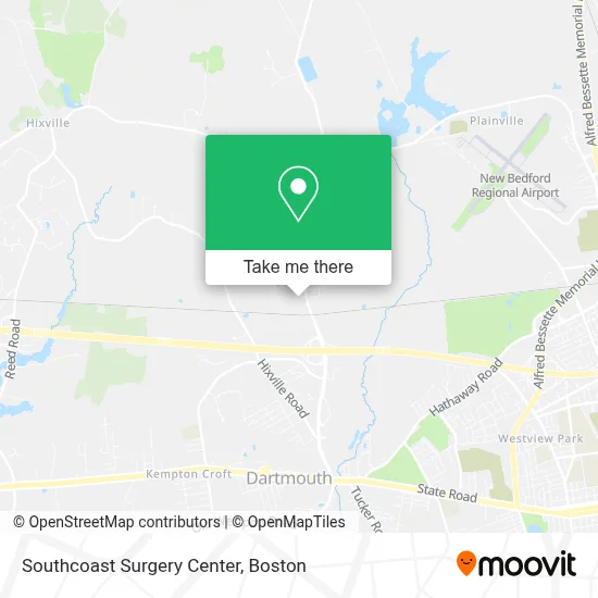 Southcoast Surgery Center map