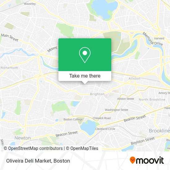 Oliveira Deli Market map