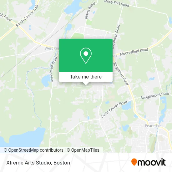 Xtreme Arts Studio map