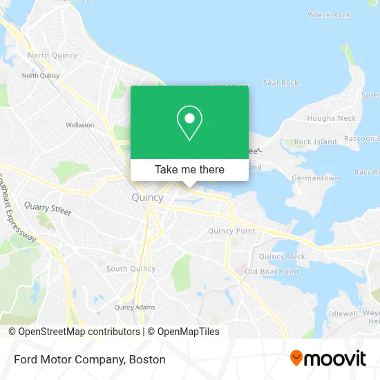 Ford Motor Company map