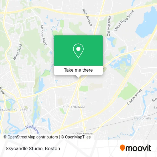 Skycandle Studio map