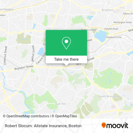 Robert Slocum: Allstate Insurance map
