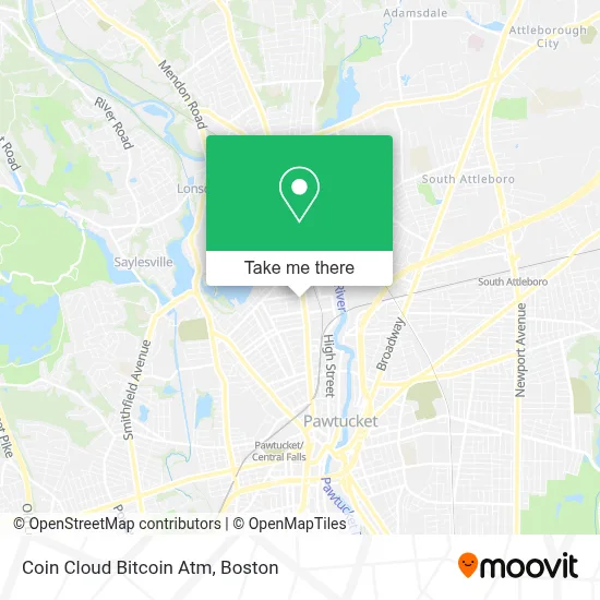 Coin Cloud Bitcoin Atm map