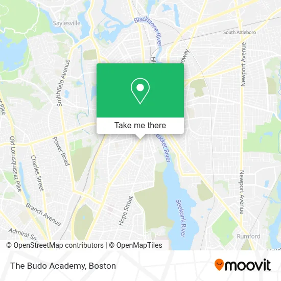 The Budo Academy map