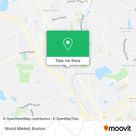 World Market map