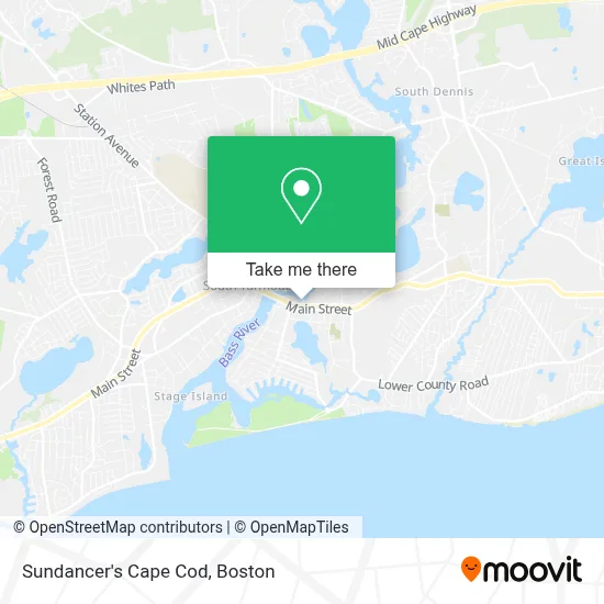 Sundancer's Cape Cod map