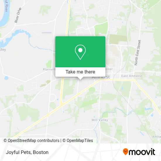 Joyful Pets map