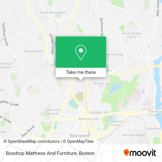 Boxdrop Mattress And Furniture map