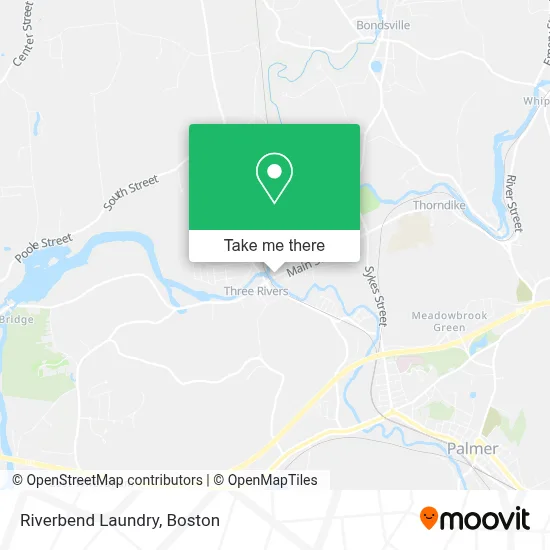 Riverbend Laundry map
