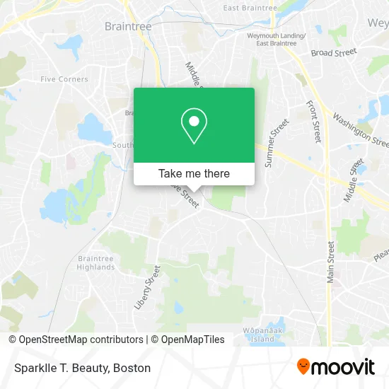 Sparklle T. Beauty map