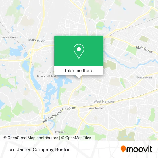 Tom James Company map