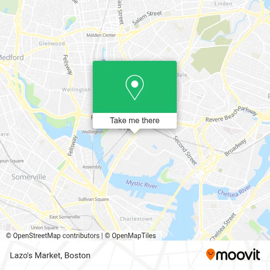 Lazo's Market map