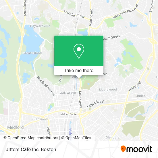 Jitters Cafe Inc map