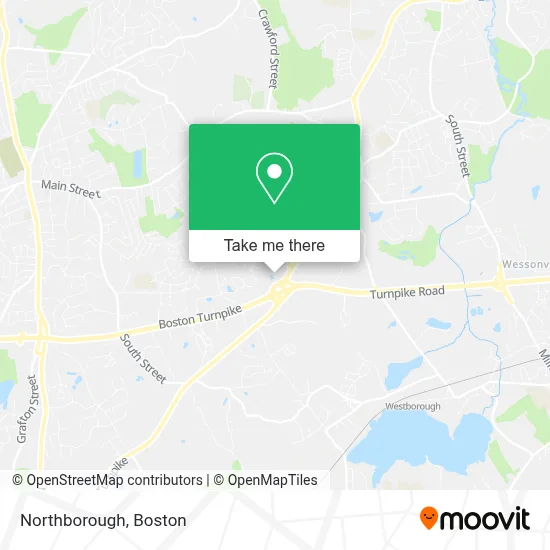 Northborough map