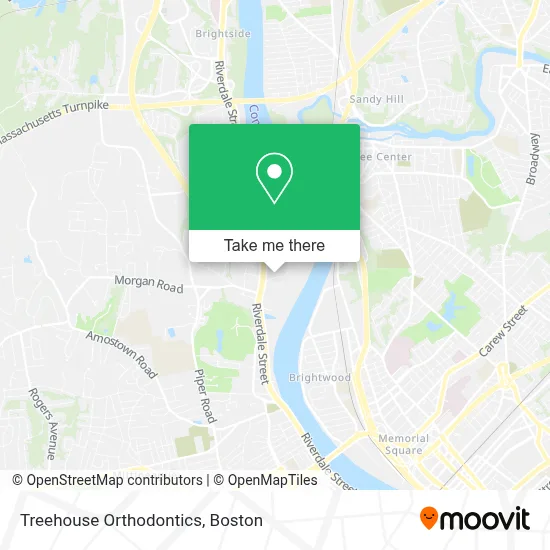 Treehouse Orthodontics map