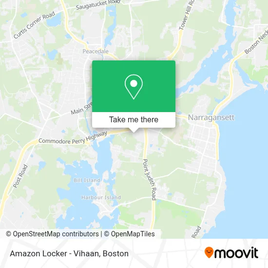 Amazon Locker - Vihaan map