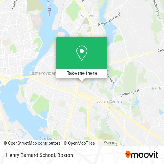 Henry Barnard School map