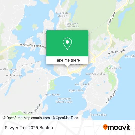 Sawyer Free 2025 map