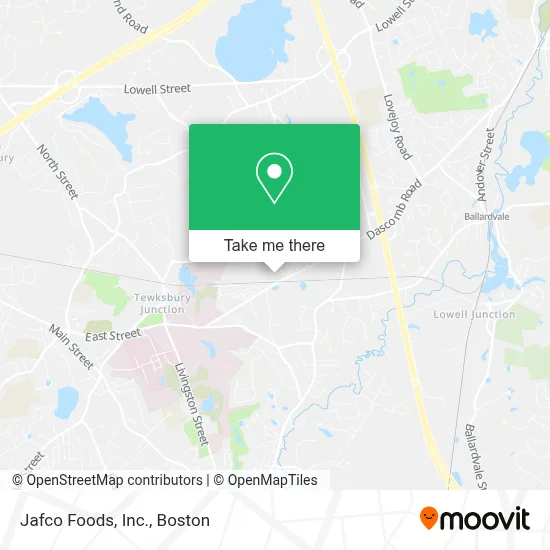 Jafco Foods, Inc. map