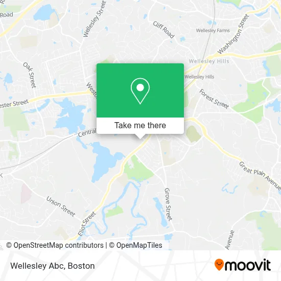 Wellesley Abc map