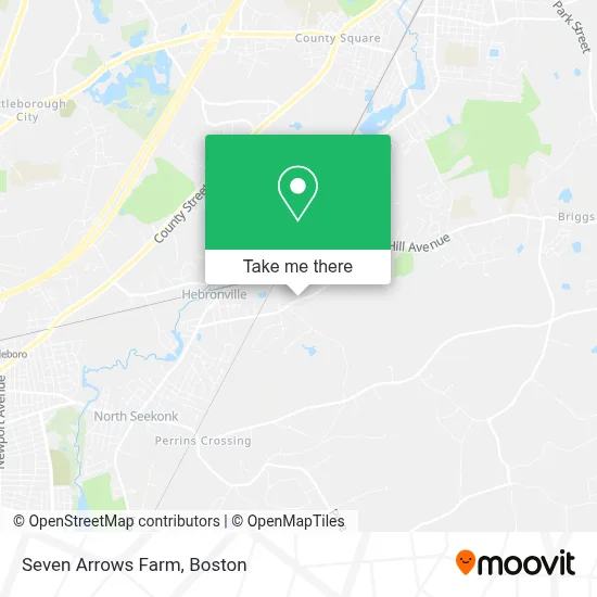 Seven Arrows Farm map