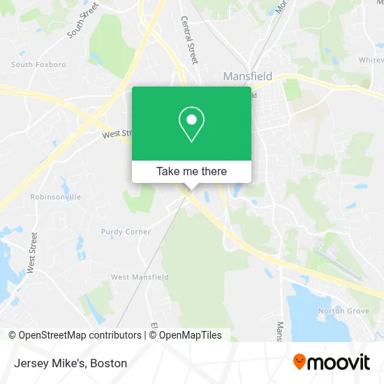 Jersey Mike's map