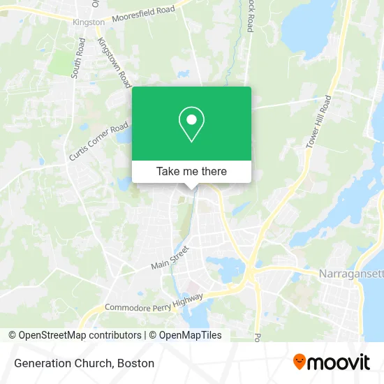 Generation Church map