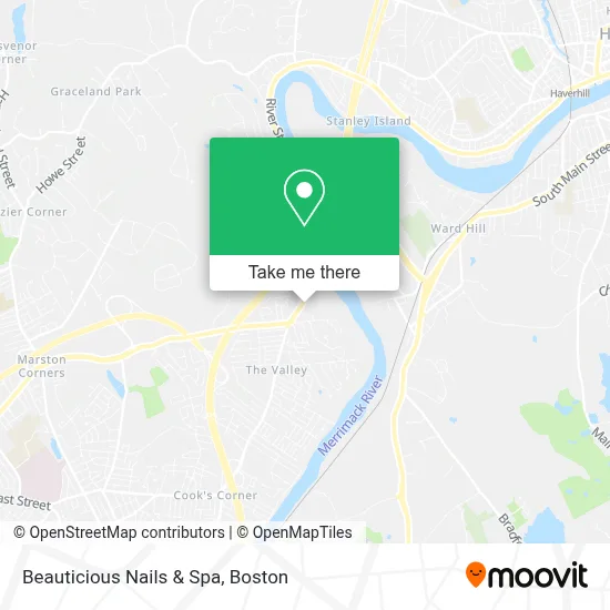 Beauticious Nails & Spa map