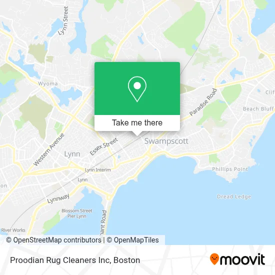Proodian Rug Cleaners Inc map
