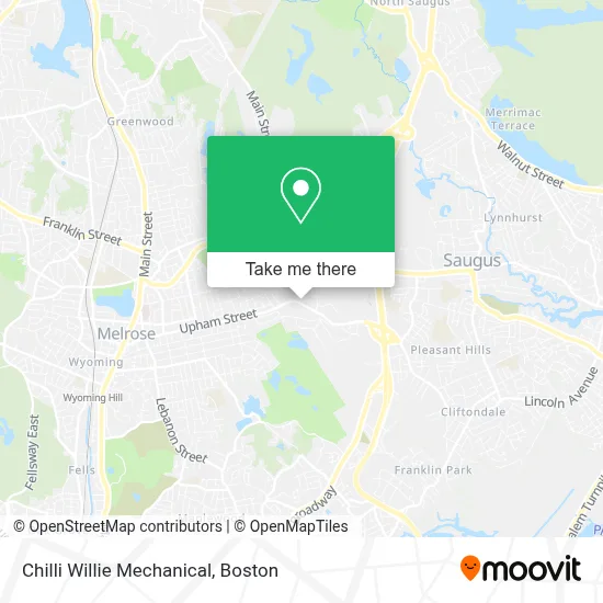 Chilli Willie Mechanical map
