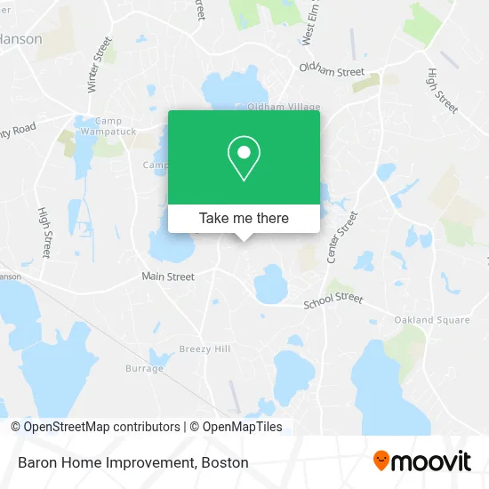 Baron Home Improvement map