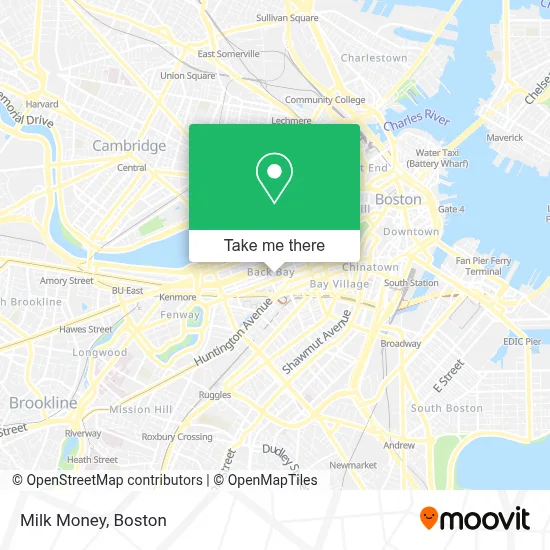 Milk Money map