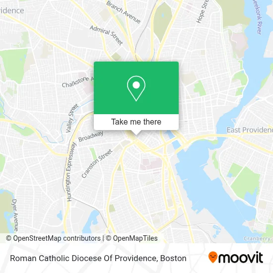 Roman Catholic Diocese Of Providence map