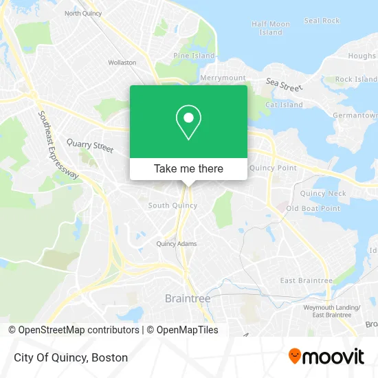 City Of Quincy map