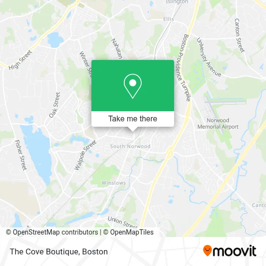 The Cove Boutique map