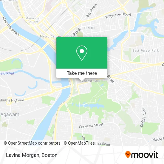 Lavina Morgan map